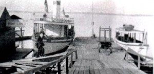 Steamers "LakeField" and "Glympse" at Stanton Bros. dock